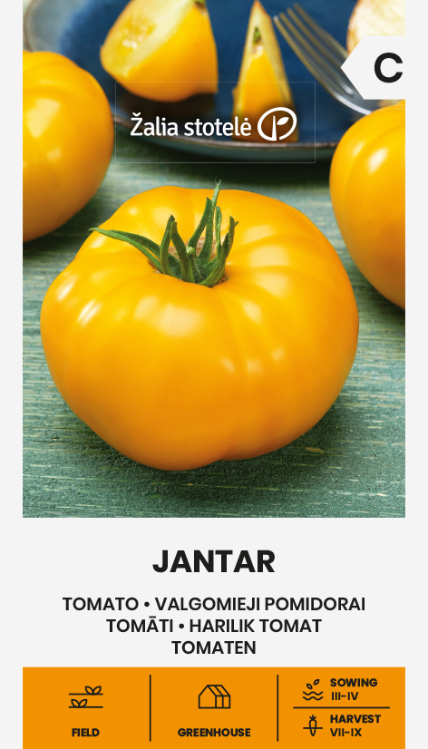 Tomatiseemned Jantar seemnepakend