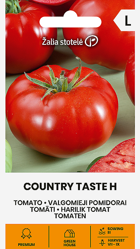 Tomatiseemned Country Taste H seemnepakend
