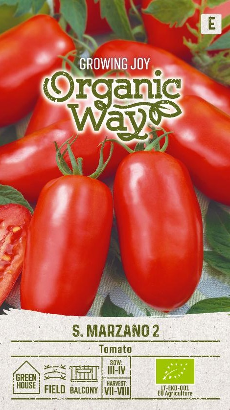 Tomatiseemned San Marzano 2 seemnepakend