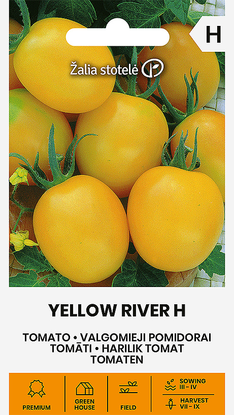 Tomatiseemned Yellow River H seemnepakend