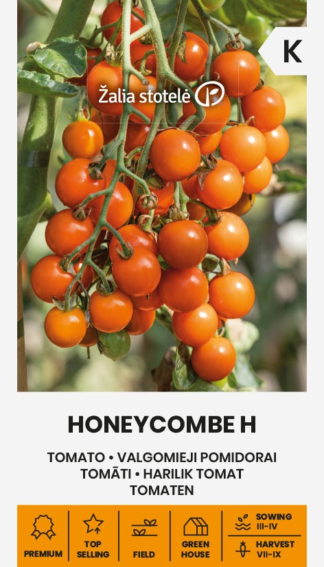 Tomatiseemned Honeycombe H seemnepakend