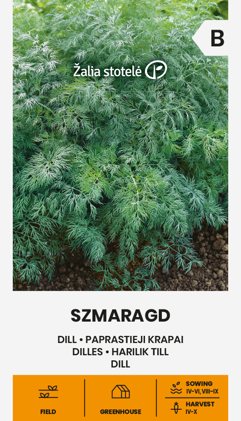 till szmaragd seemnepakend