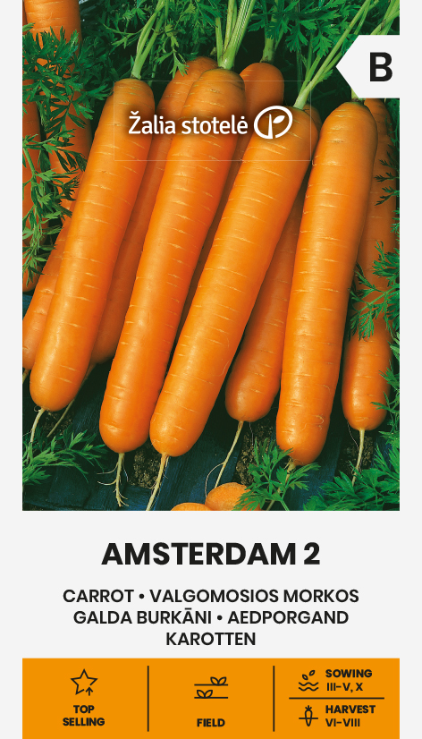 Porgandi seemnepakend Amsterdam 2