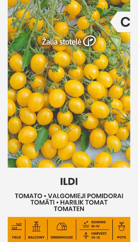 Kirsstomati seemnepakend Ildi